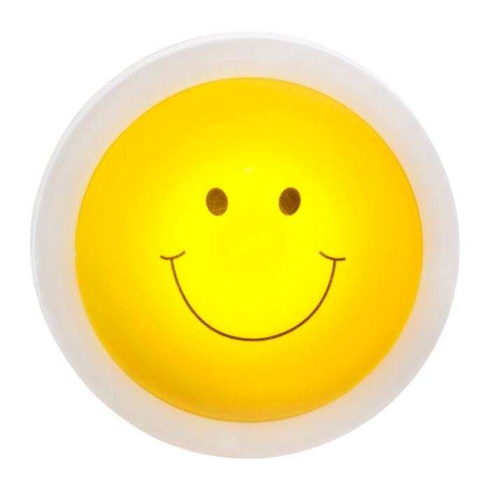 Gelbe Kinderzimmer Nachtlampe Kunststoff, Ather, 1W, 6500K LED
