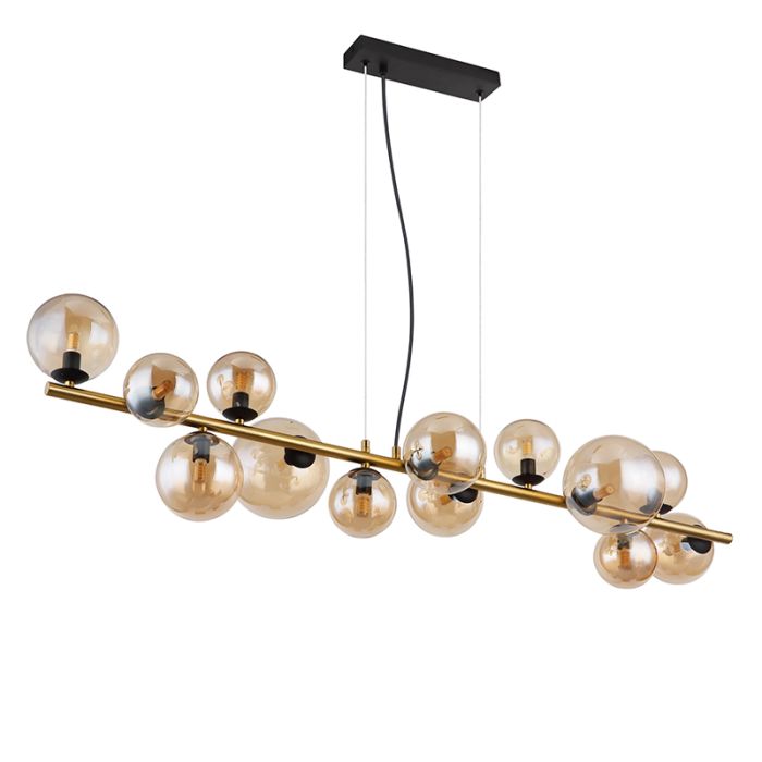 Bernstein design Pendelleuchte Glas, Melinda