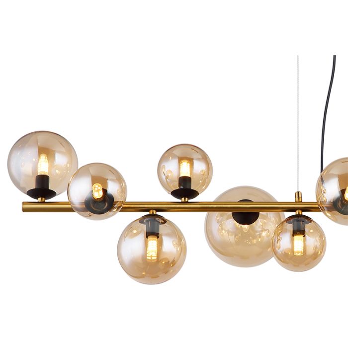 Bernstein design Pendelleuchte Glas, Melinda