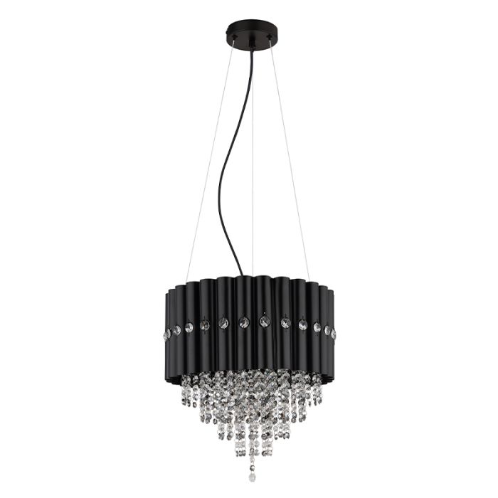 Schwarze design Kronleuchter Kristall, Moniek
