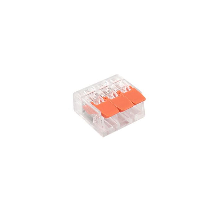 Schweißklemme 3-Loch 4mm, wiederverschließbar, verpackt pro 10