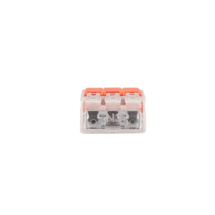 Schweißklemme 3-Loch 4mm, wiederverschließbar, verpackt pro 10