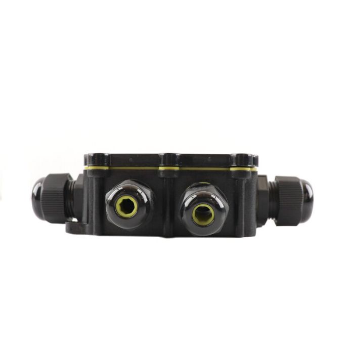 Wasserdichte 5-Wege-Kabelkupplung mit innenliegendem Wago-Stecker, IP68
