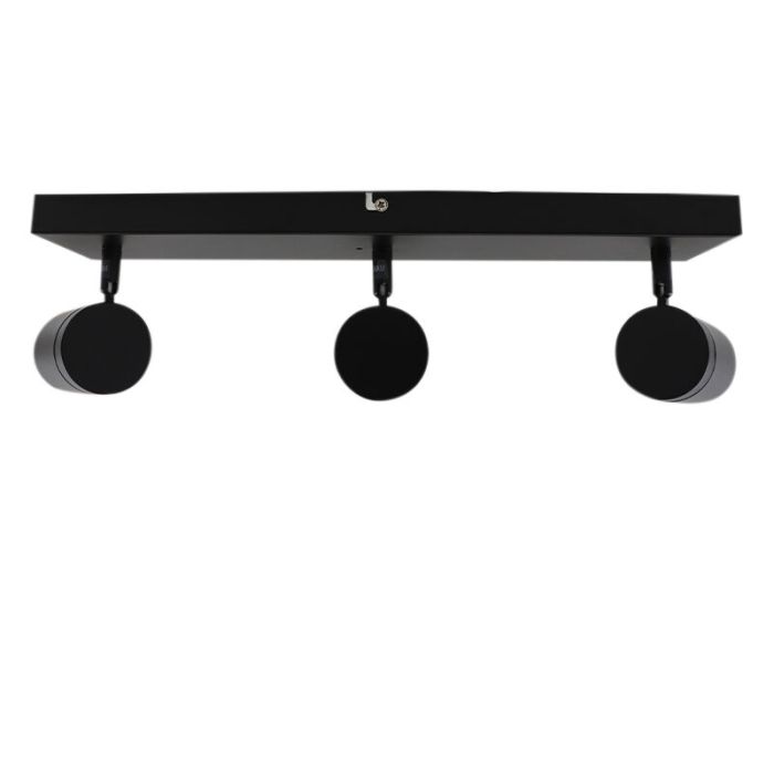 Schwarze Deckenstrahler Ciara, Aluminium, modern, IP44