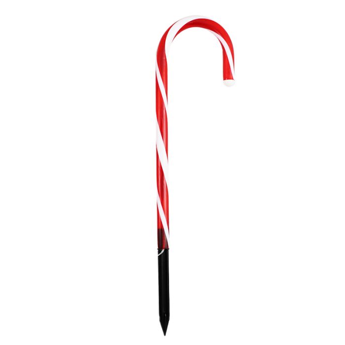 6 Zuckerstangen-Gartenstecker, 8 Positionen, IP44