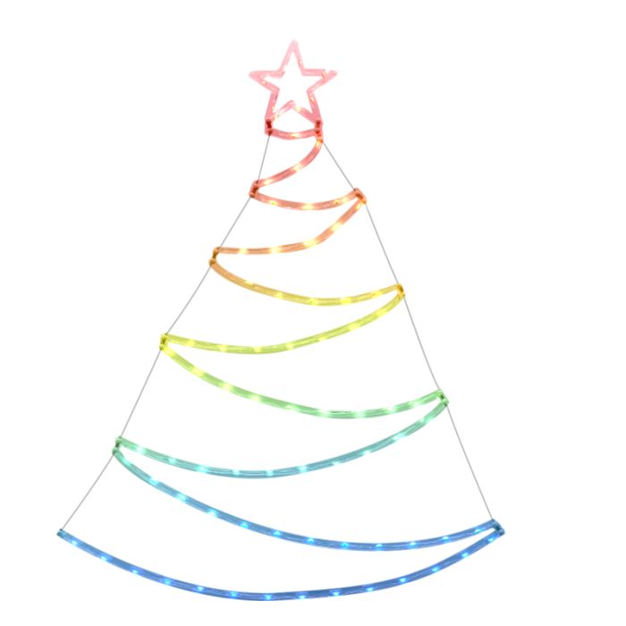 Beleuchteter Weihnachtsbaum RGB
