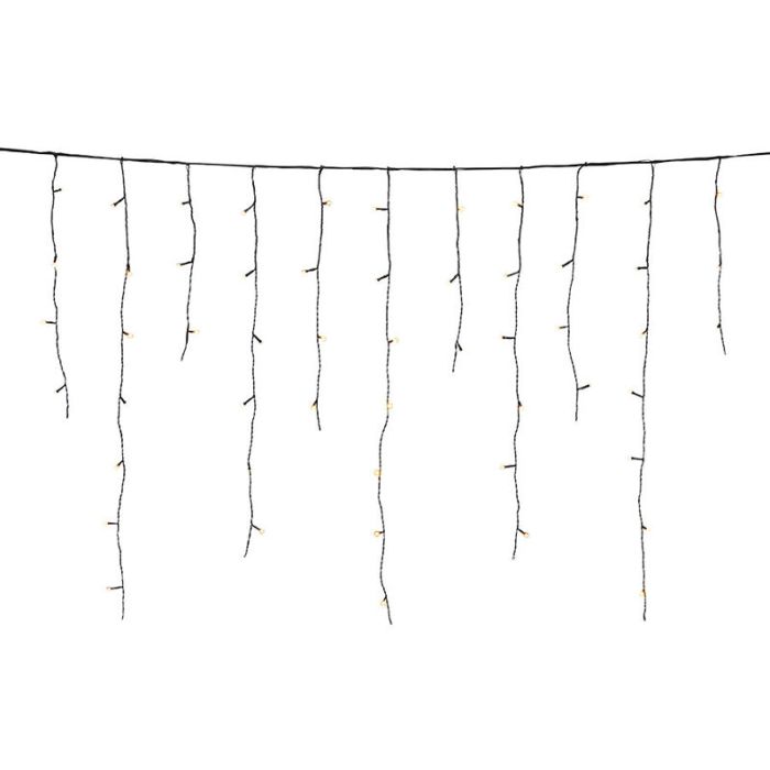 Eiszapfenlichter, 600 cm breit, 52 cm hoch, IP44, 180 LEDs