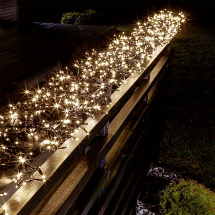 5.6 Meter Smart Cluster Lighting, 768 Warmweiße LEDs, App