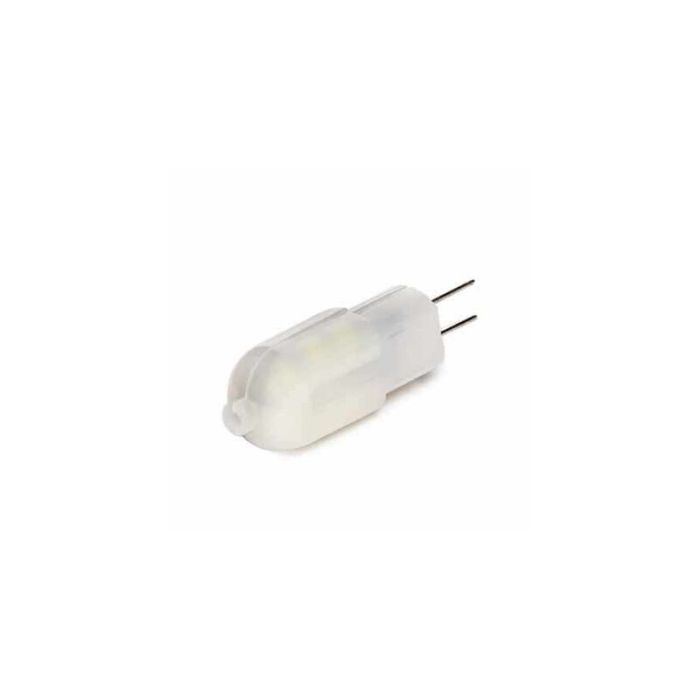 LED Lampe Deen, Glas, weiß
