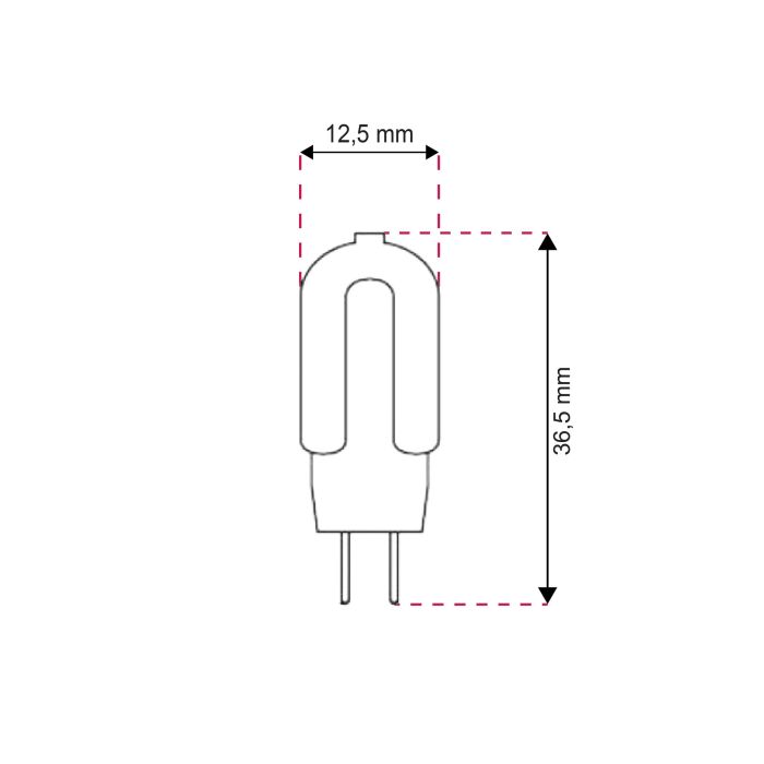 LED Lampe Deen, Glas, weiß