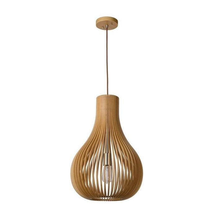 Holz Pendelleuchte Braun, Bodo