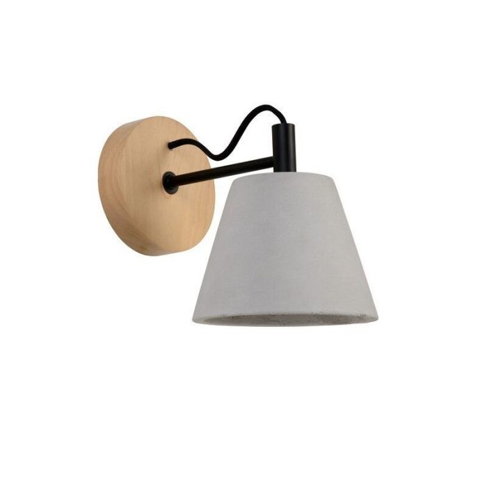 Beton Wandleuchte Taupe, Possio