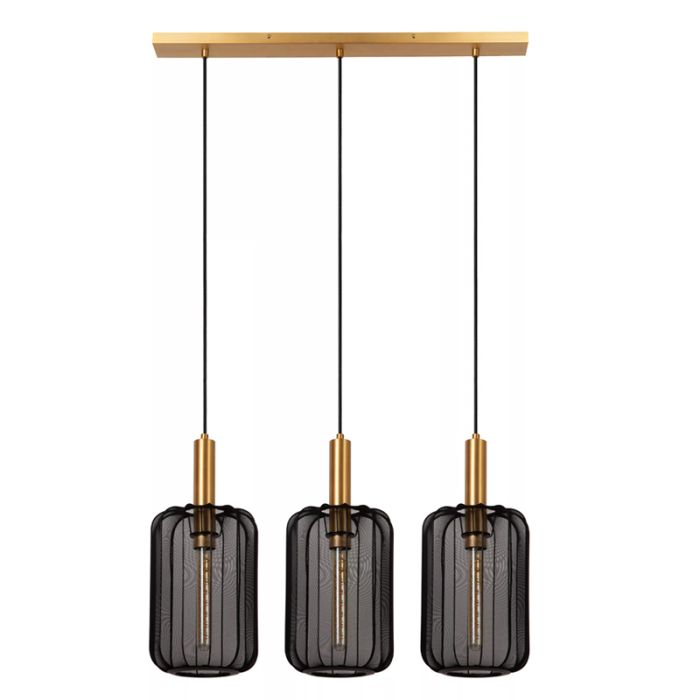 Schwarze Pendelleuchte Modern, Corina