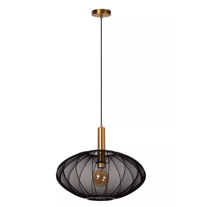 Schwarze Pendelleuchte Modern, Corina