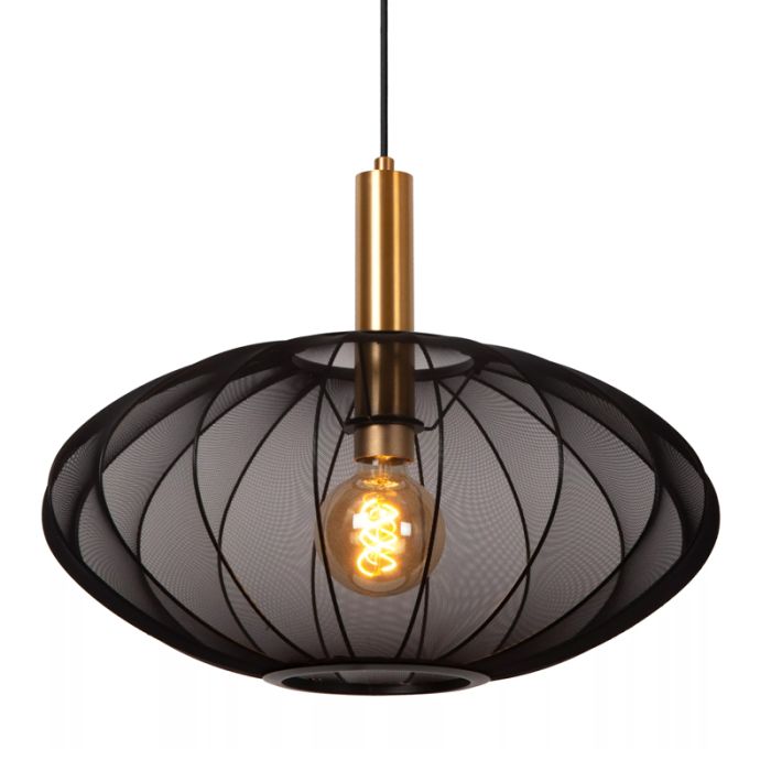 Schwarze Pendelleuchte Modern, Corina