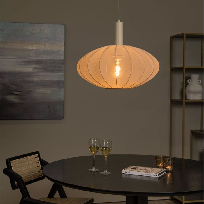 Beige Pendelleuchte Modern, Corina