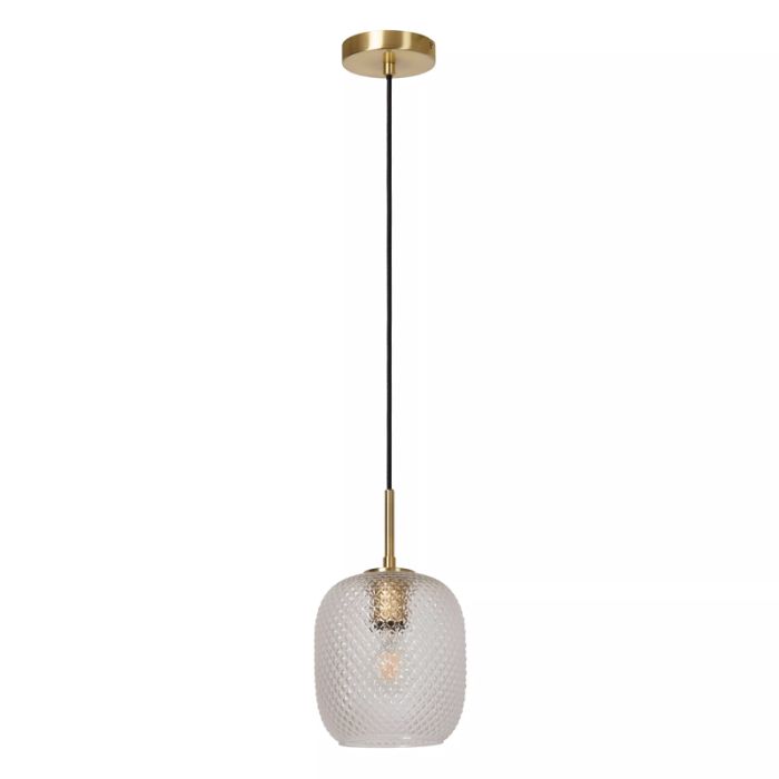 Goldene Pendelleuchte Retro, Alicent