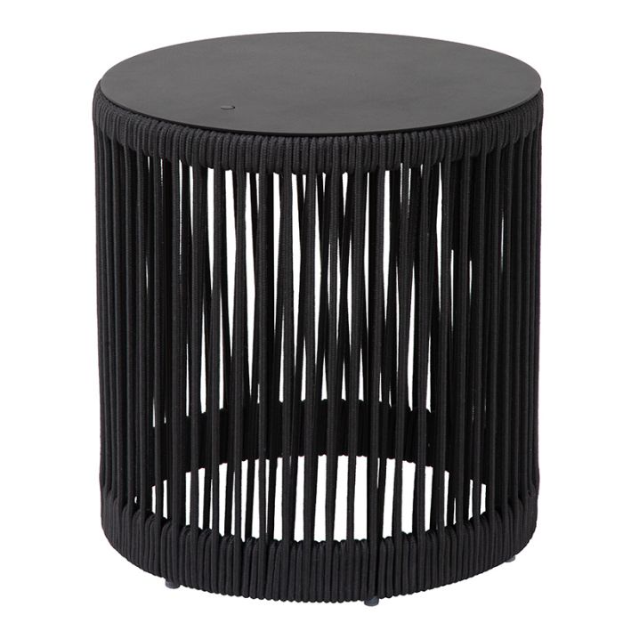 Schwarze aufladbare Stehlampe Modern, Pingi, 3W, 3000K LED, IP44, 3-stufig dimmbar