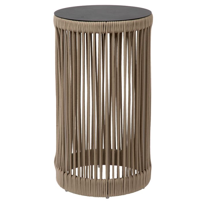Taupe aufladbare Stehlampe Modern, Pingi, 3W, 3000K LED, IP44, 3-stufig dimmbar