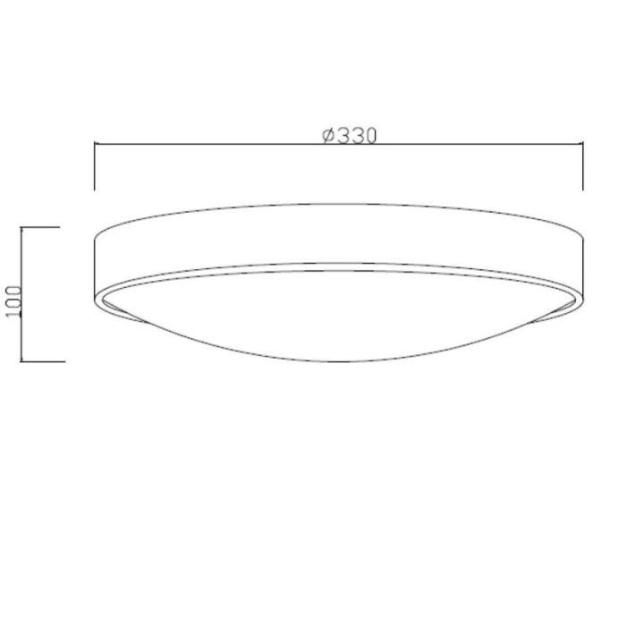 Schwarze Deckenlampe Modern, Lex