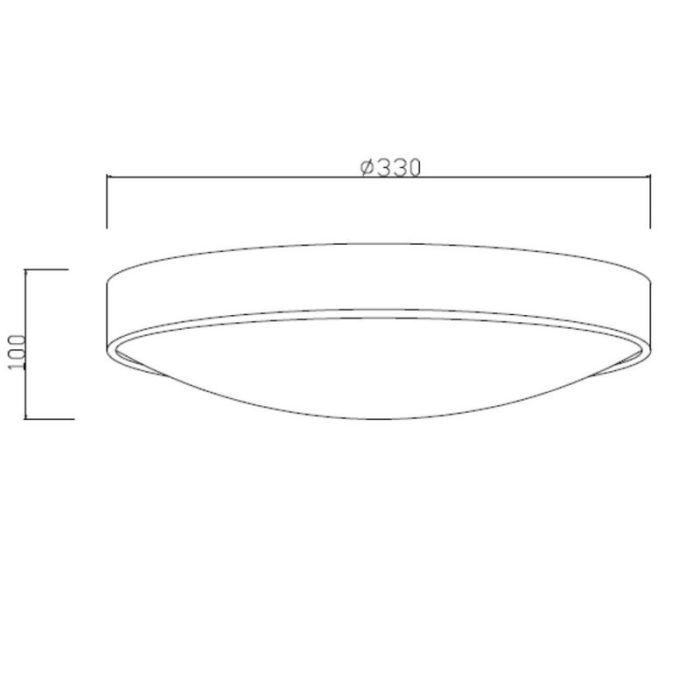 Weiße Deckenlampe Modern, Lex