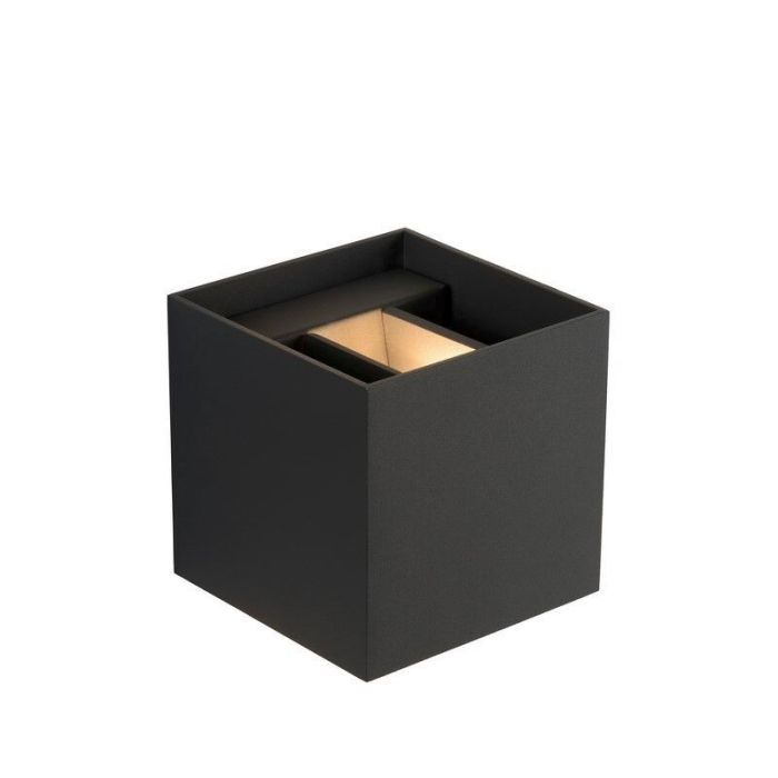 Graue Wandleuchte Modern, Xio