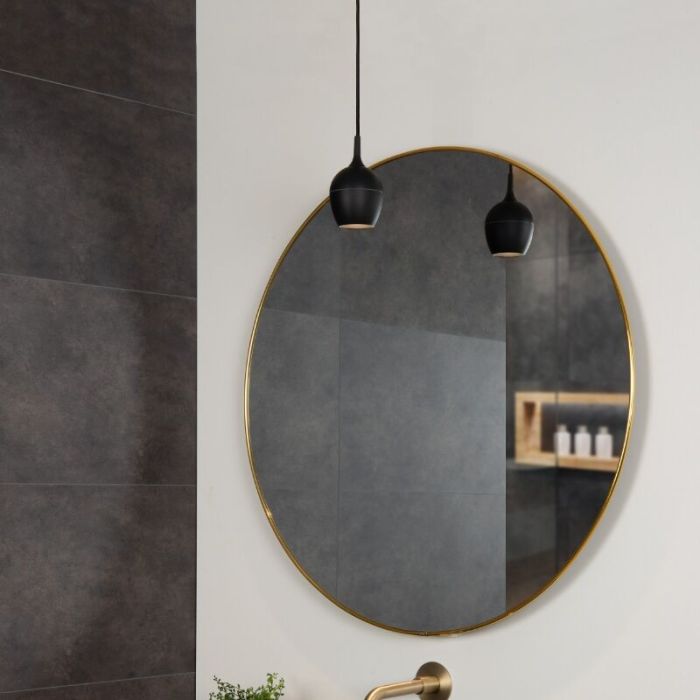 Schwarze Pendelleuchte Badezimmer Modern, Preston, IP44