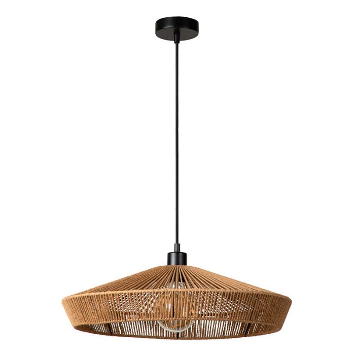 Rattan Pendelleuchte Holz, Yunkai