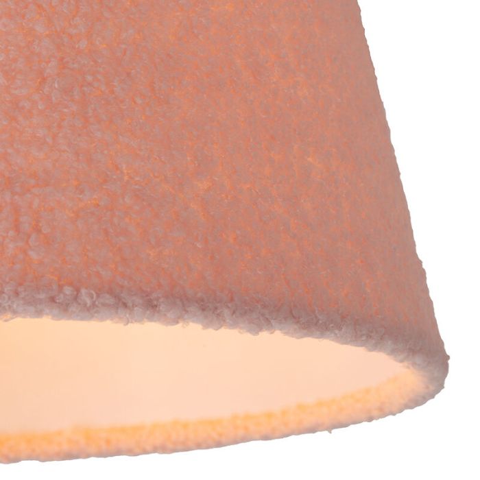 Rosa Pendelleuchte Vintage, Woolly