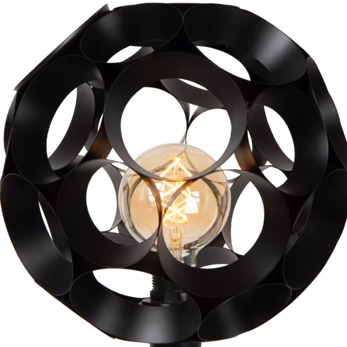 Schwarze Stehlampe Modern, Hannelore