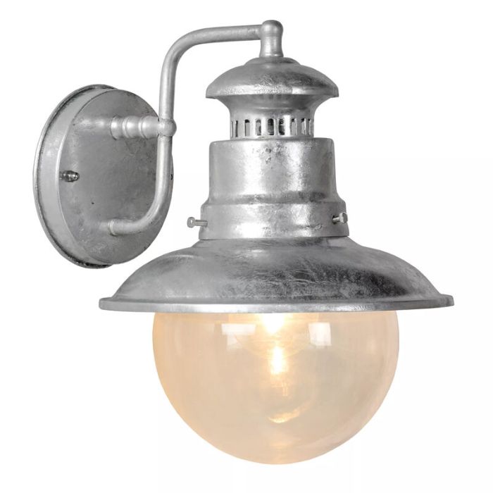 Chrom Außenleuchte Modern, Figo, IP44