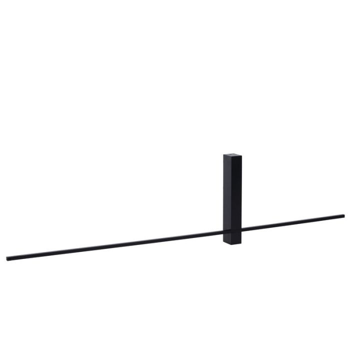 Schwarze Wandleuchte Modern, Segin, 10W, 2700K LED