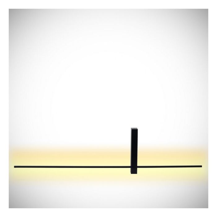 Schwarze Wandleuchte Modern, Segin, 10W, 2700K LED