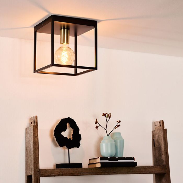 Goldene Deckenlampe Modern, Ruben