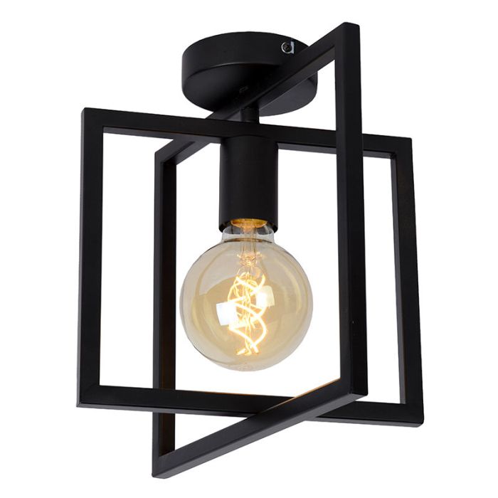 Schwarze Deckenlampe Modern, Luuk