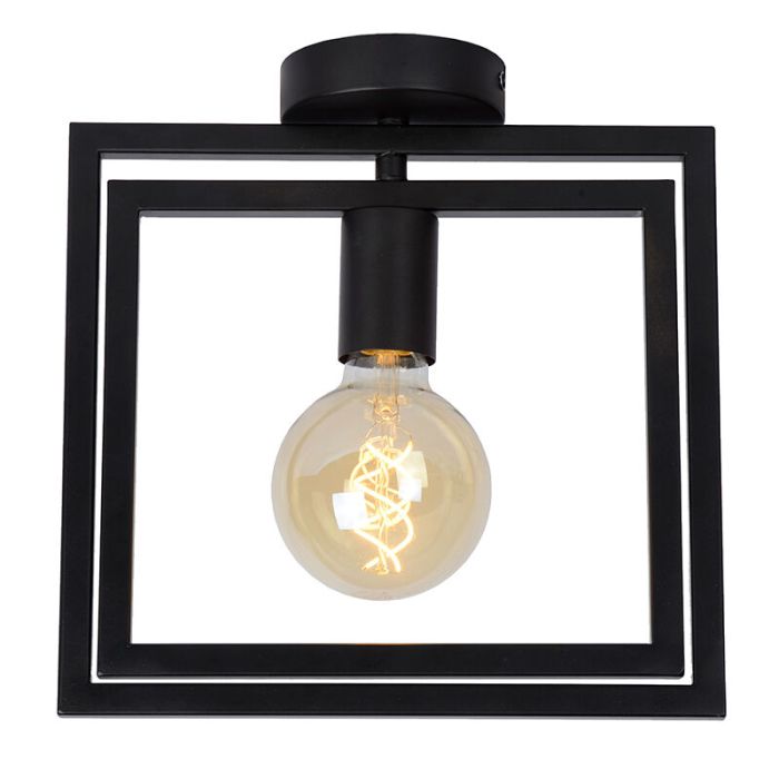 Schwarze Deckenlampe Modern, Luuk