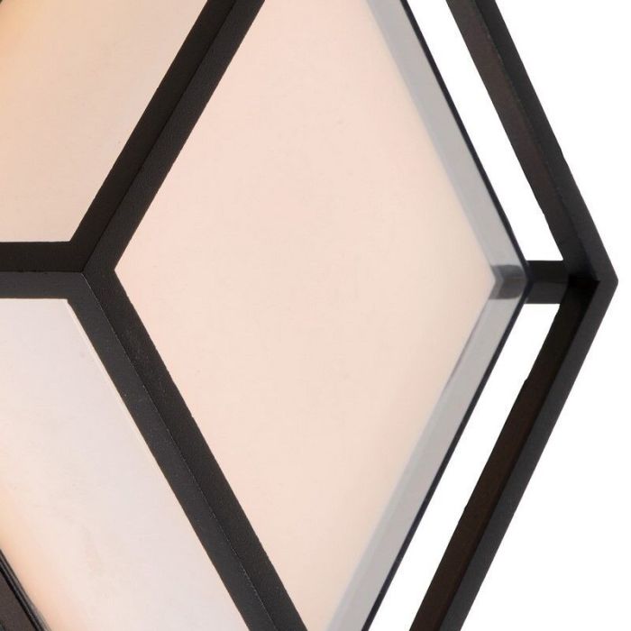 Schwarze Außenleuchte Modern, Singa, 9,6W, 2700K LED, IP54