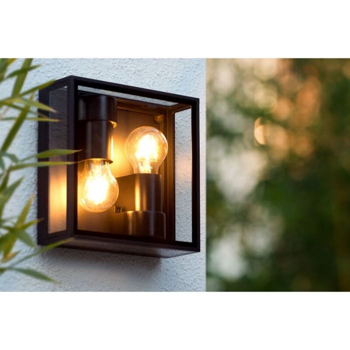 Schwarze Deckenlampe Modern, Dukan, IP65