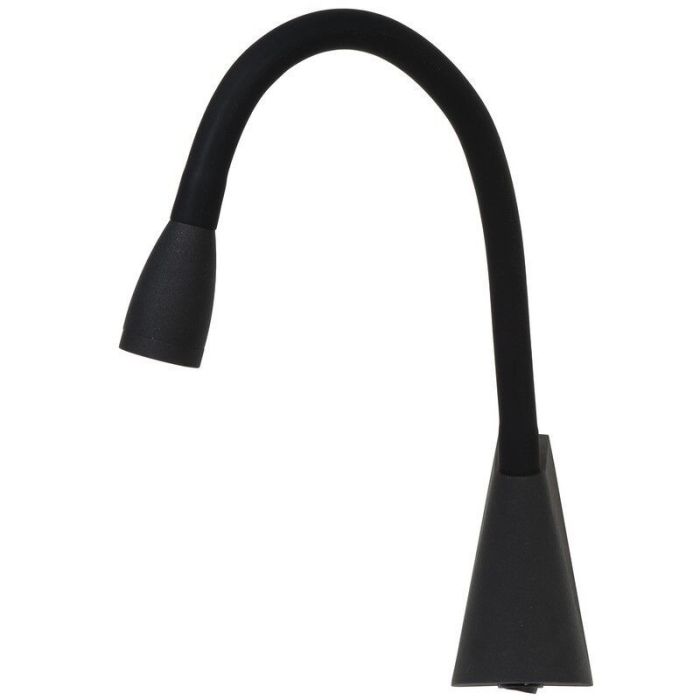 Schwarze Wandleuchte Modern, Galen, 3W, 3000K LED, mit Schalter