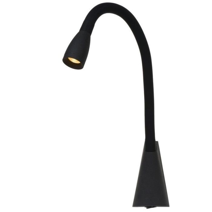 Schwarze Wandleuchte Modern, Galen, 3W, 3000K LED, mit Schalter