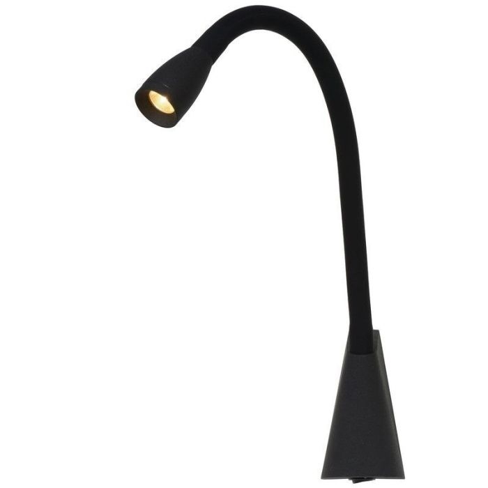Schwarze Wandleuchte Modern, Galen, 3W, 3000K LED, mit Schalter