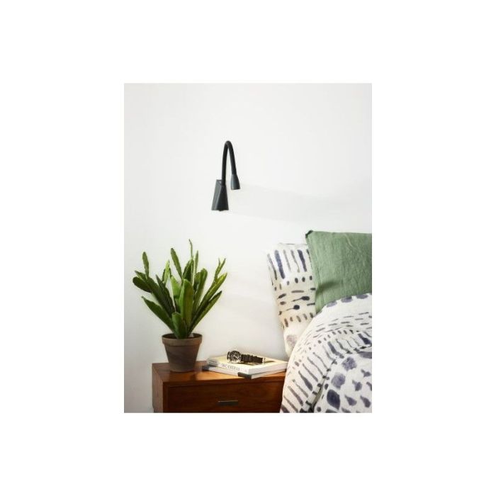 Schwarze Wandleuchte Modern, Galen, 3W, 3000K LED, mit Schalter
