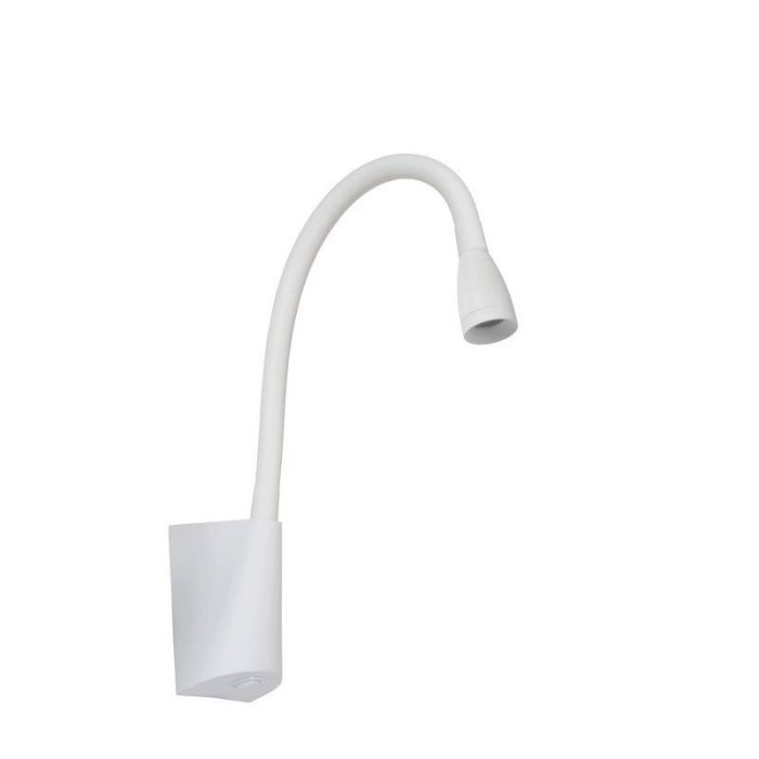 Weiße Wandleuchte Modern, Galen, 3W, 3000K LED, mit Schalter