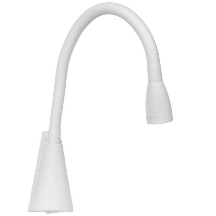 Weiße Wandleuchte Modern, Galen, 3W, 3000K LED, mit Schalter