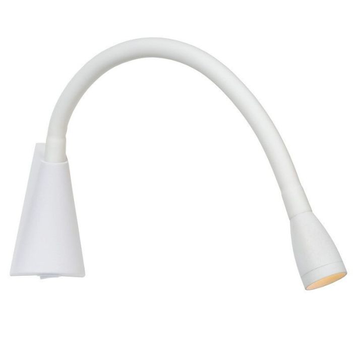 Weiße Wandleuchte Modern, Galen, 3W, 3000K LED, mit Schalter