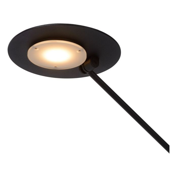Schwarze Schreibtischlampe Modern, Anselmo, 9W, 3000K LED, mit Touch-Dimmer