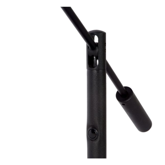 Schwarze Schreibtischlampe Modern, Anselmo, 9W, 3000K LED, mit Touch-Dimmer