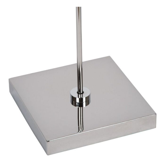 Chrom Leselampe Stehlampe Modern, Aaron, 12W, 2700K LED, mit Touch-Dimmer