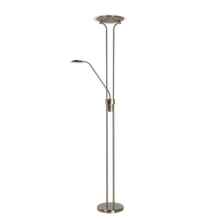 Chrom Leselampe Stehlampe Modern, Champion, 20W, 3000K LED