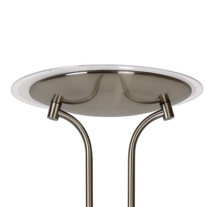 Chrom Leselampe Stehlampe Modern, Champion, 20W, 3000K LED